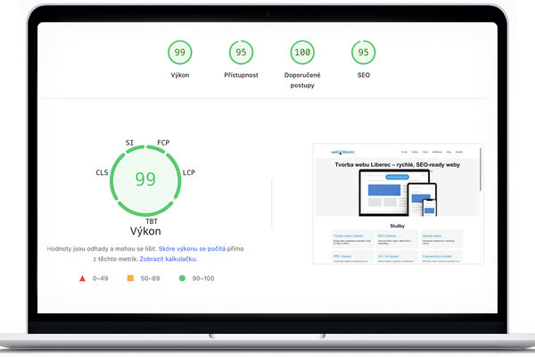 Jak zrychlit web a projít Core Web Vitals